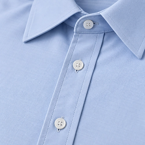 Custom shirt front placket construction