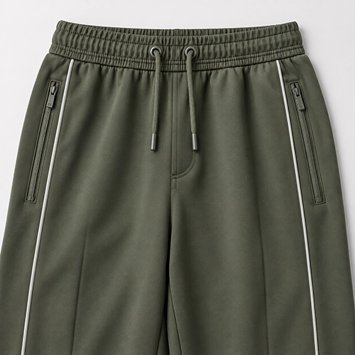 Custom tracksuit pants detail