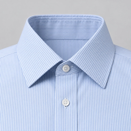 Custom point collar shirt