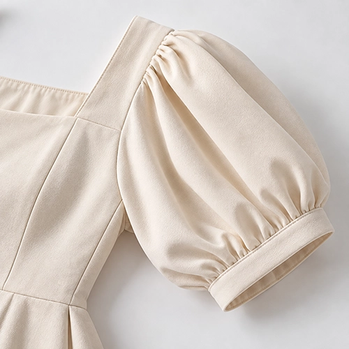 Custom dress sleeve construction