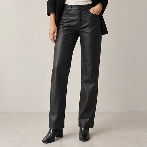 Straight pants fit
