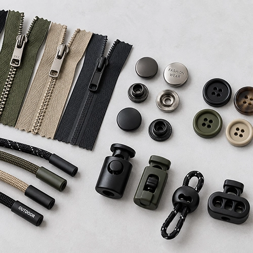 Jacket trim specification options