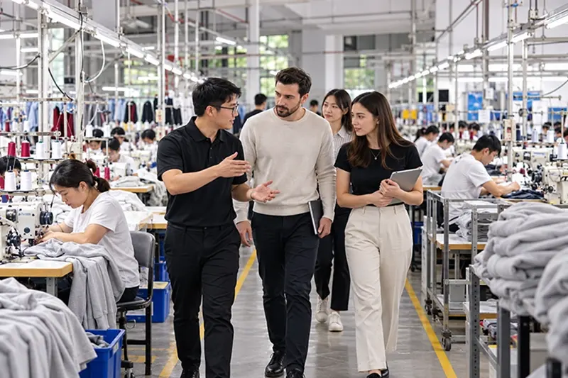 OEM Fashion apparel factory in Dongguan, China