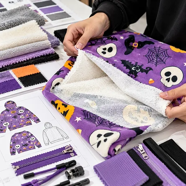 Reviewing dress fabrics and construction details