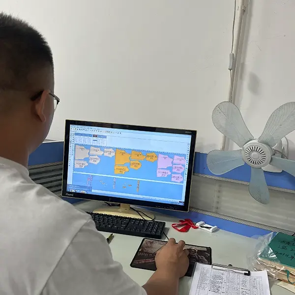 Reviewing a custom dress design